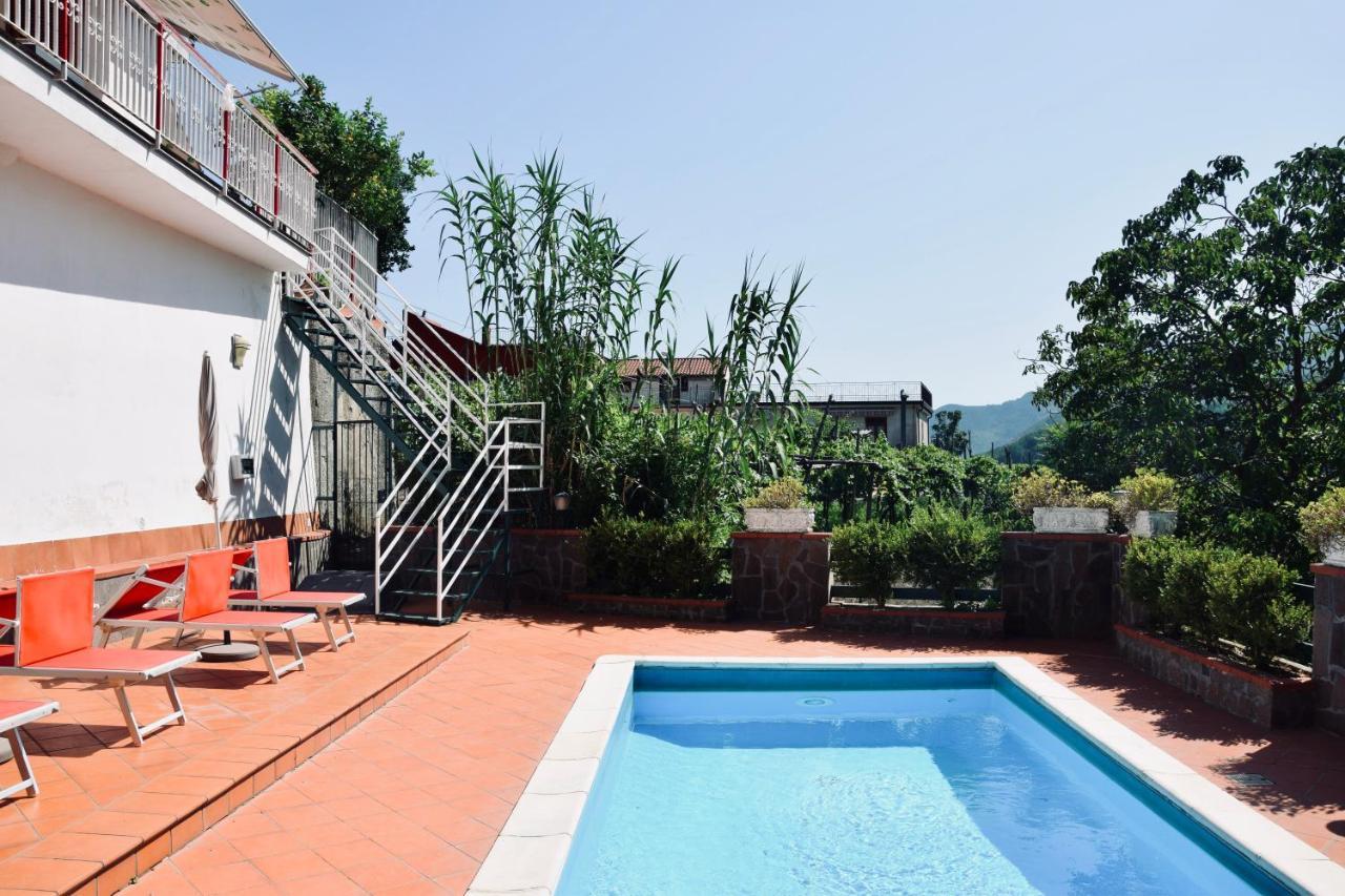 Campinola Holiday Home Private Pool Tramonti Kültér fotó